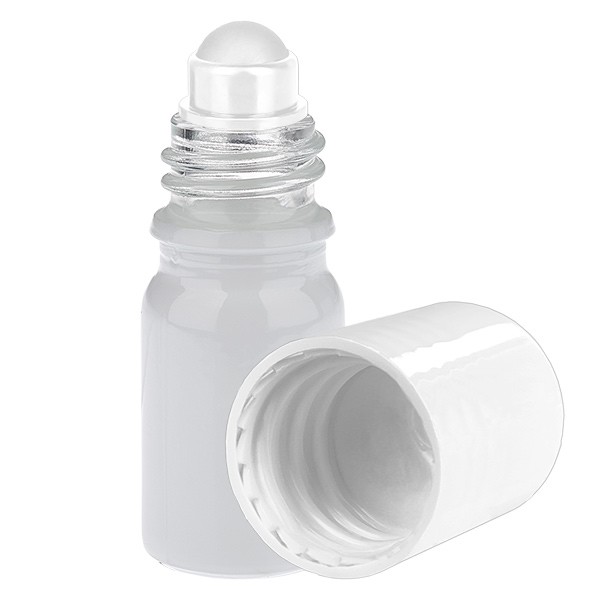 5ml Roll-On Flasche weiß STD WhiteLine UT18/5