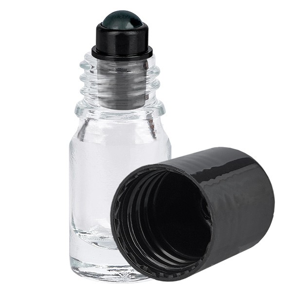 5ml Roll-On Flasche schwarz STD ClearLine UT18/5