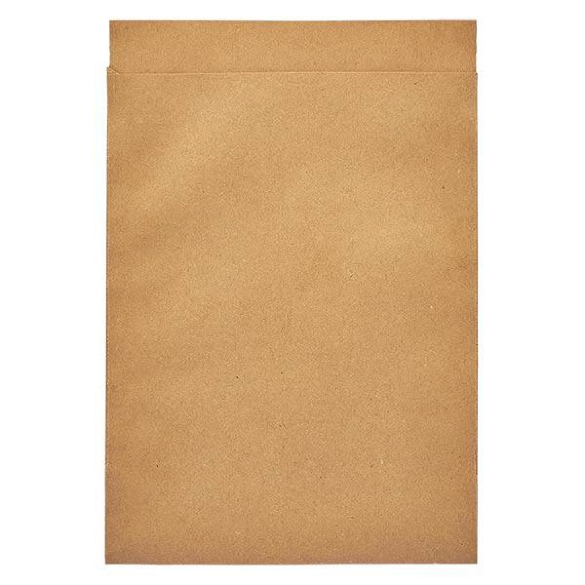 Flachbeutel braun (100er Pack) 162x230mm/50 g/m²