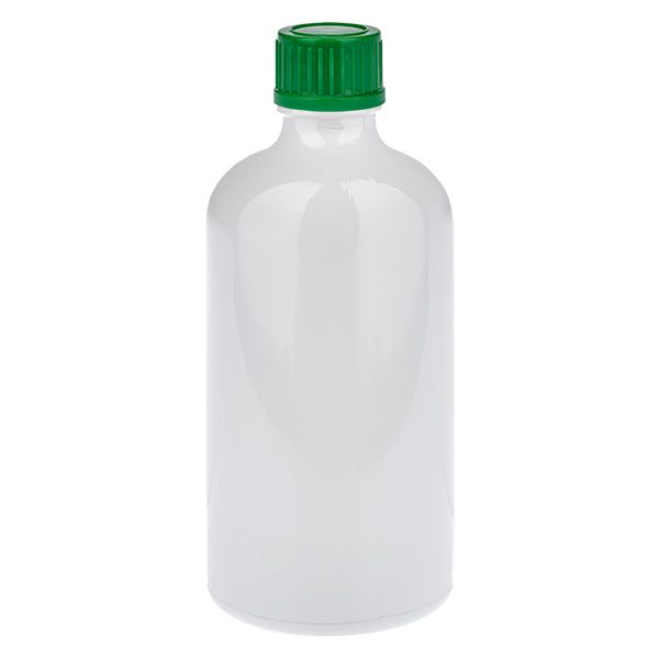 100ml Flasche 11mm Schraubverschluss grün Standard WhiteLine UT18/100