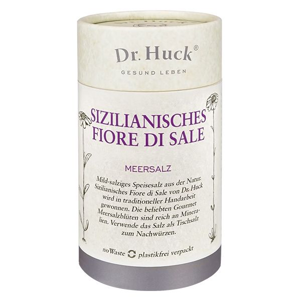 120 g Sizilianisches Fiore di Sale (Meersalz) Dr. Huck