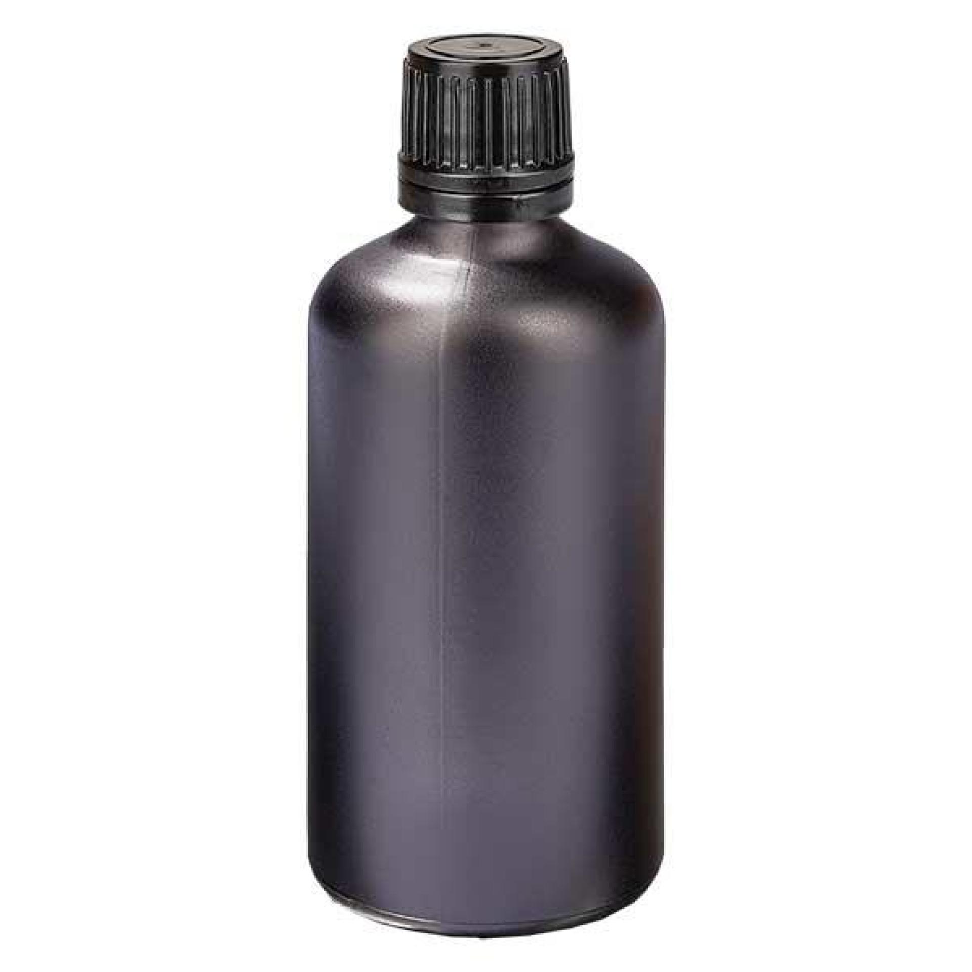 100ml Tropfflasche 1mm Originalitätsverschluss Black UT18/100