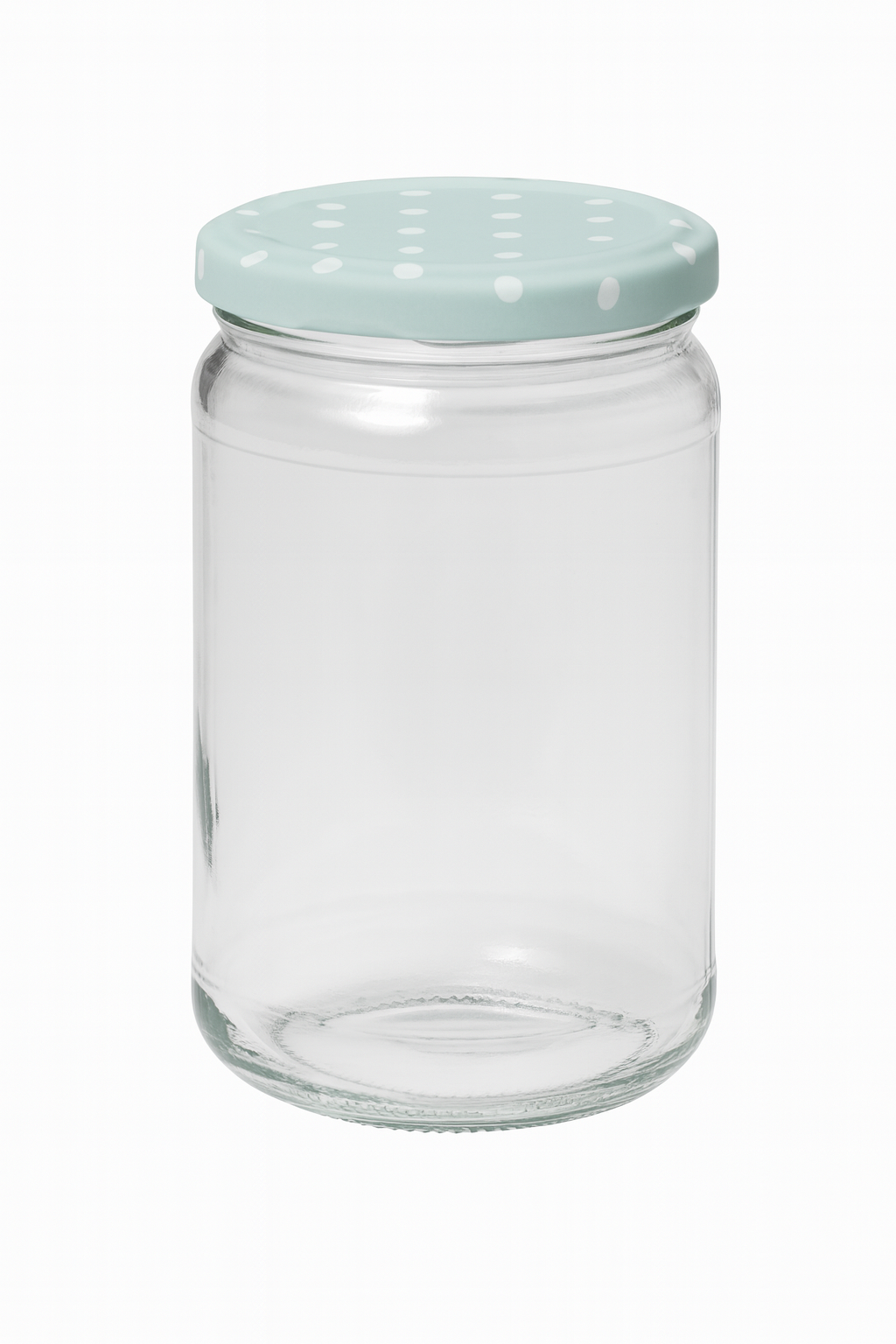 305ml Rundglas + BasicSeal Deckel Punkte mint UNiTWIST