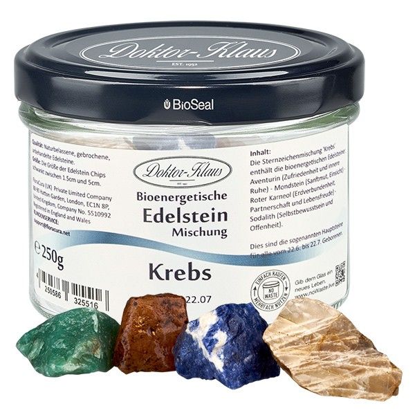 Krebs Sternzeichen Edelsteine Doktor-Klaus noWaste