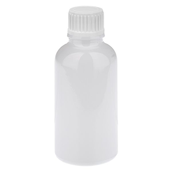 30ml Tropfflasche 0.9mm weiß Standardverschluss WhiteLine UT18/30