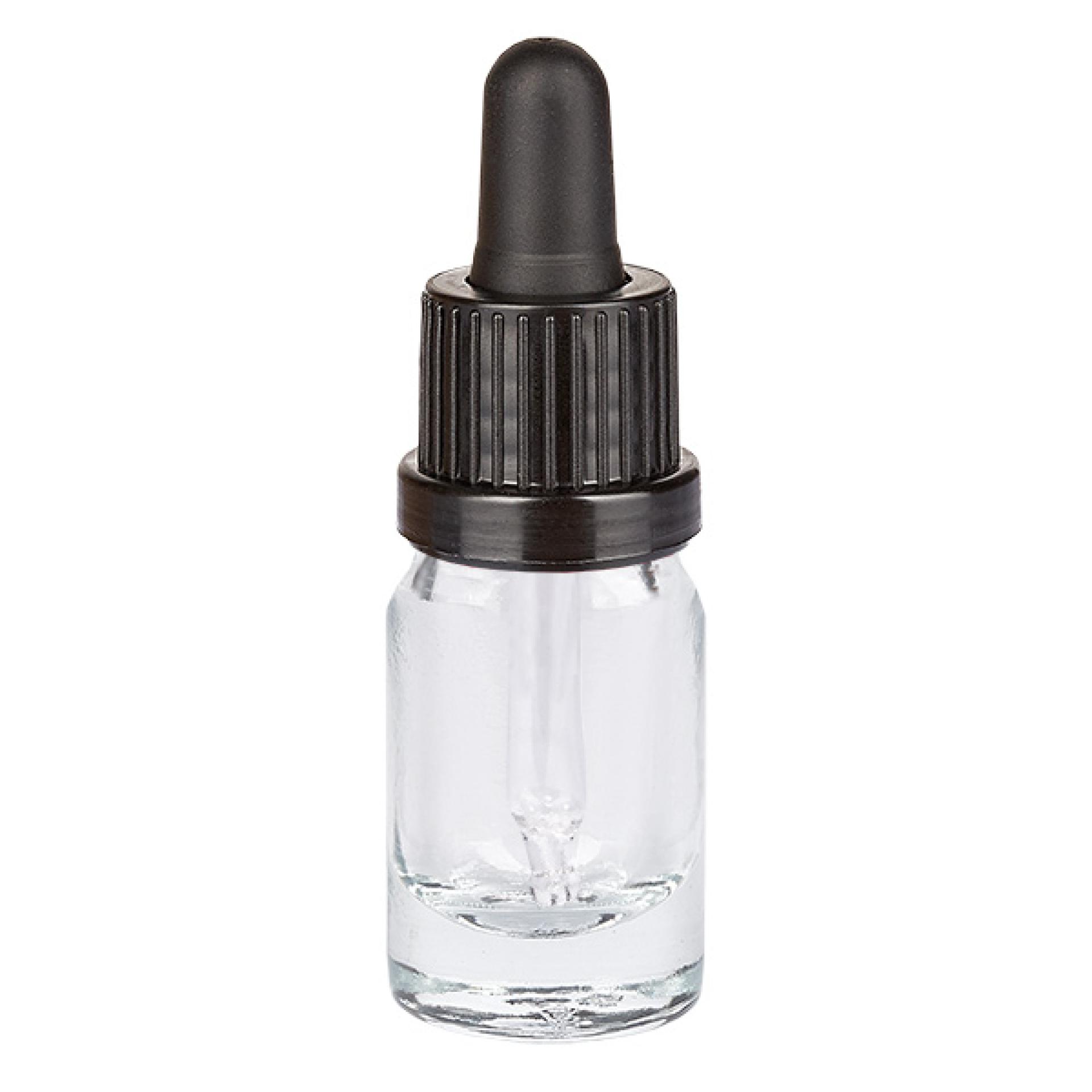 5ml Pipettenflasche schwarz Originalitätsverschluss ClearLine UT18/5