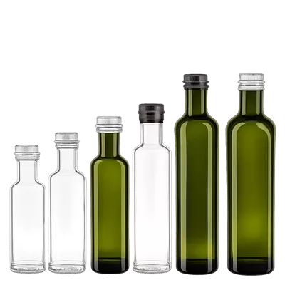 Likörflaschen, Essig & Öl