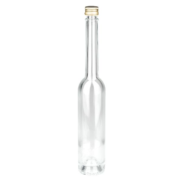 100ml Glasflasche "Toni" mit Schraubverschluss gold UNiTWIST