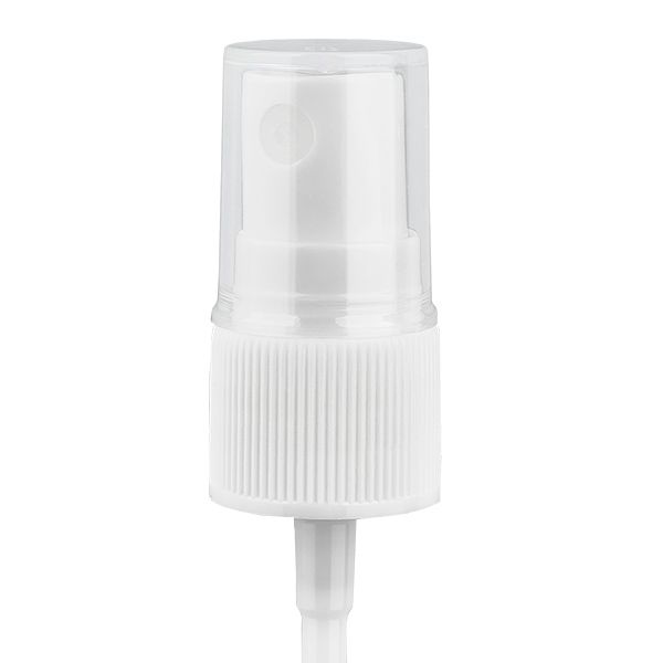 Pumpzerstäuber weiß inkl Kappe 18mm