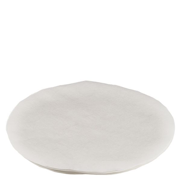 1 Blatt Filterpapier für Glastrichter mit Ø 30mm. Rundfilter